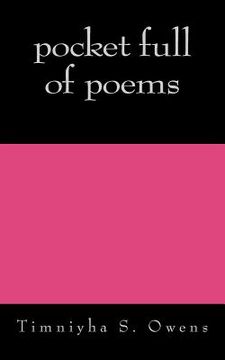 portada pocket full of poems (en Inglés)