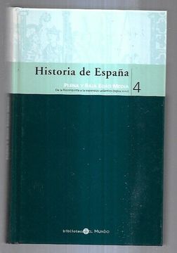 portada Historia de España 4: Plena y Baja Edad Media