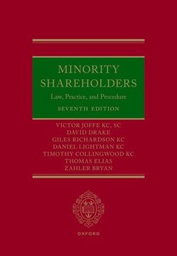 portada Minority Shareholders: Law, Practice, and Procedure (en Inglés)