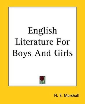 portada english literature for boys and girls (en Inglés)