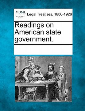 portada readings on american state government. (en Inglés)