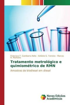 portada Tratamento metrológico e quimiométrico de RMN: Amostras de biodiesel em diesel (Portuguese Edition)