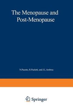 portada The Menopause and Postmenopause: The Proceedings of an International Symposium Held in Rome, June 1979