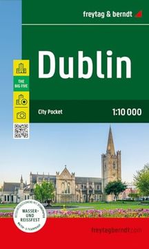 portada Dublin, Stadtplan 1: 10. 000, Freytag & Berndt