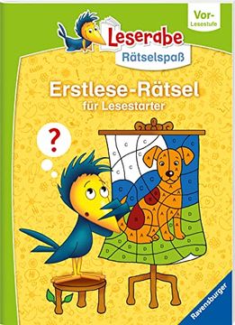 portada Ravensburger Leserabe Rätselspaß - Erstlese-Rätsel für Lesestarter ab 5 Jahren - Vor-Lesestufe (en Alemán)