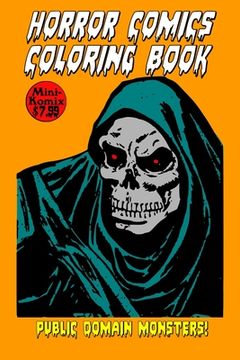 portada Horror Comics Coloring Books (in English)
