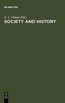 portada Society and History (en Inglés)