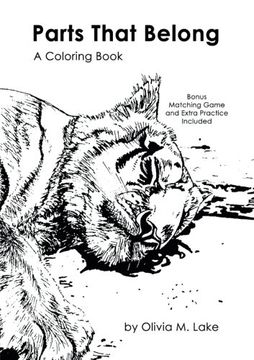 portada Parts That Belong A Coloring Book