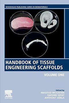 portada Handbook of Tissue Engineering Scaffolds: Volume one (Woodhead Publishing Series in Biomaterials) (en Inglés)