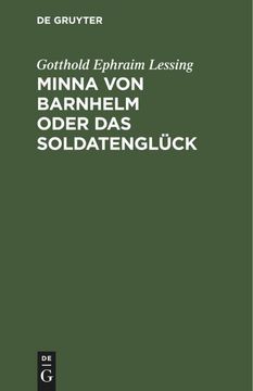 portada Minna von Barnhelm Oder das Soldatenglück (in German)
