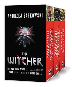 portada The Witcher Boxed Set: Blood of Elves, the Time of Contempt, Baptism of Fire (en Inglés)
