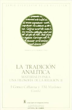 portada La Tradición Analítica. Materiales Para una Filosofía de la Religión - Volumen 2