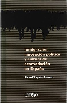 portada Inmigracion, innovacion politica ycultura de acomodacion en España