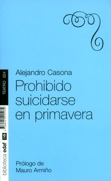 portada Prohibido Suicidarse en Primavera (in Spanish)