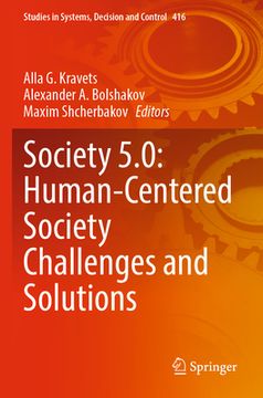 portada Society 5.0: Human-Centered Society Challenges and Solutions