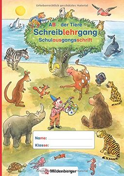 portada Abc der Tiere - Schreiblehrgang sas in Sammelmappe Neubearbeitung: Schulausgangsschrift (Abc der Tiere - Neubearbeitung) (en Alemán)