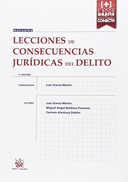 portada Lecciones de Consecuencias Jurídicas del Delito 5ª Edición 2015 (Manuales de Derecho Penal)