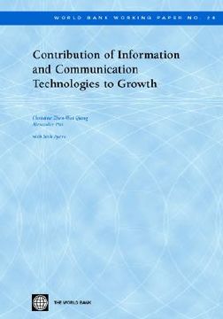 portada contribution of information and communication technologies to growth (en Inglés)