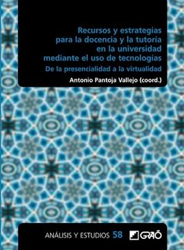 portada Recursos y Estrategias Para la Docencia y la Tutoria en la Universidad Mediante (in Spanish)