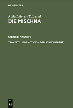 portada Jebamot (Von der Schwagerehe) (in German)