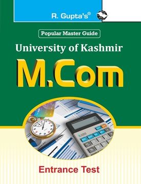 portada University of Kashmir: M.Com Entrance Test Guide (in English)