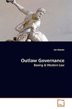 portada outlaw governance (en Inglés)