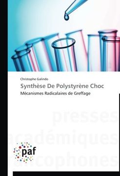 portada Synthèse De Polystyrène Choc