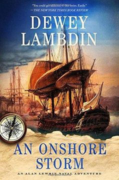 portada An Onshore Storm: An Alan Lewrie Naval Adventure (Alan Lewrie Naval Adventures) 