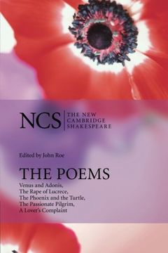 portada The Poems 2nd Edition Paperback: Venus and Adonis, the Rape of Lucrece, the Phoenix and the Turtle, the Passionate Pilgrim (The new Cambridge Shakespeare) (en Inglés)