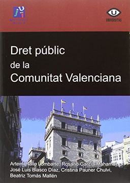portada Dret públic de la Comunitat Valenciana