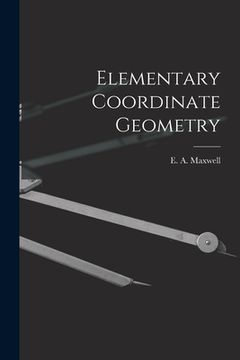 portada Elementary Coordinate Geometry (en Inglés)