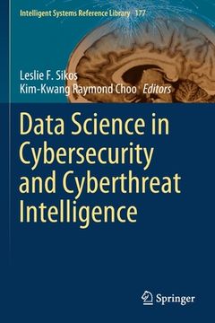 portada Data Science in Cybersecurity and Cyberthreat Intelligence (en Inglés)