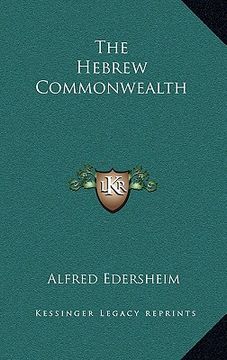 portada the hebrew commonwealth (in English)