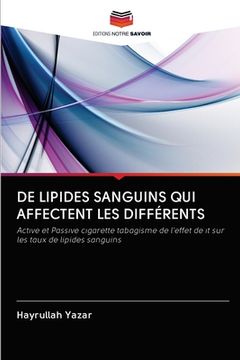 portada de Lipides Sanguins Qui Affectent Les Différents (en Francés)