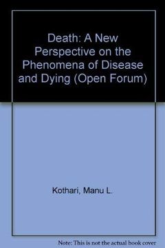 portada Death: A new Perspective on the Phenomena of Disease and Dying (en Inglés)