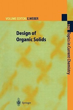portada design of organic solids (en Inglés)