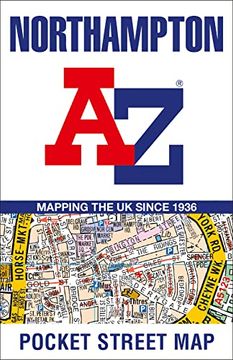portada Northampton a-z Pocket Street map (en Inglés)