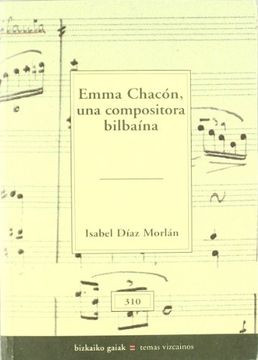 portada Emma Chacon, una Compositora Bilbaina