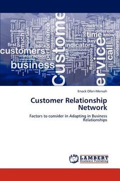 portada customer relationship network (en Inglés)