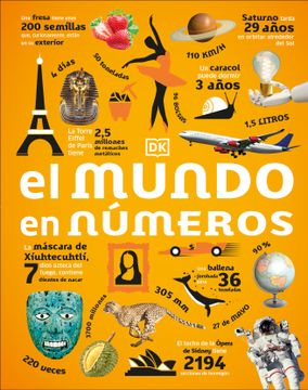portada EL MUNDO EN NUMEROS - DK - Libro Físico (in Spanish)