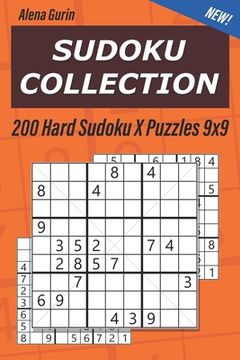 portada Sudoku Collection: 200 Hard Sudoku X Puzzles 9x9