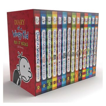 portada Diary of a Wimpy kid box of Books ( 1–14 ) (en Inglés)
