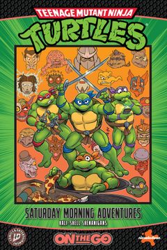 portada  Teenage Mutant Ninja Turtles: Saturday Morning Adventures--On The Go: Half-Shell Shenanigans (en Inglés)