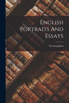 portada English Portraits And Essays