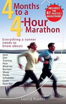 portada 4 Months to a 4 Hour Marathon: Updated and Revised (en Inglés)
