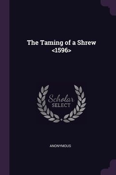 portada The Taming of a Shrew (en Inglés)