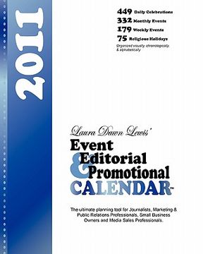 portada event editorial & promotional calendar 2011