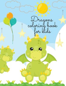 portada Dragons coloring book (in English)