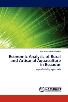 portada economic analysis of rural and artisanal aquaculture in ecuador (in English)