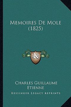 portada Memoires De Mole (1825) (in French)